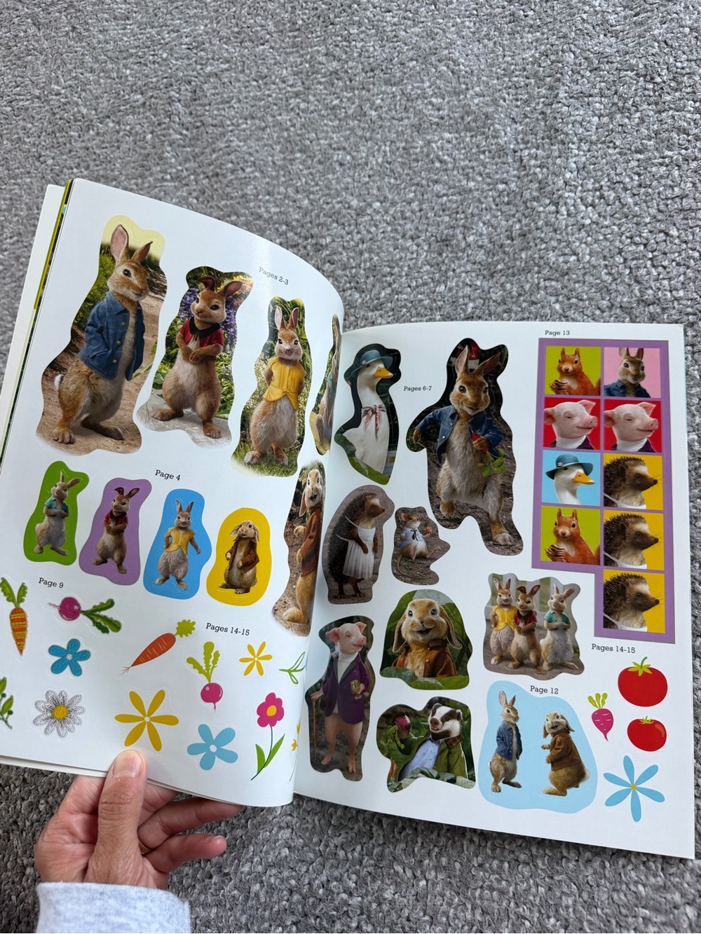 Peter Rabbit Sticker Activity Book - Yellow Cover - Picture 5 of 6